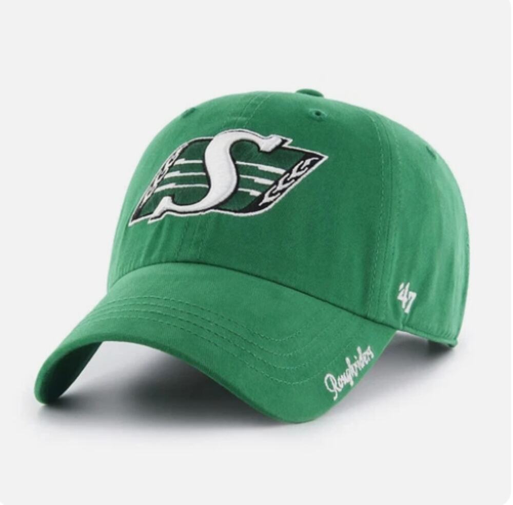 NWT Saskatchewan Roughriders '47 franchise fitted S green cap the rider store - Picture 1 of 9